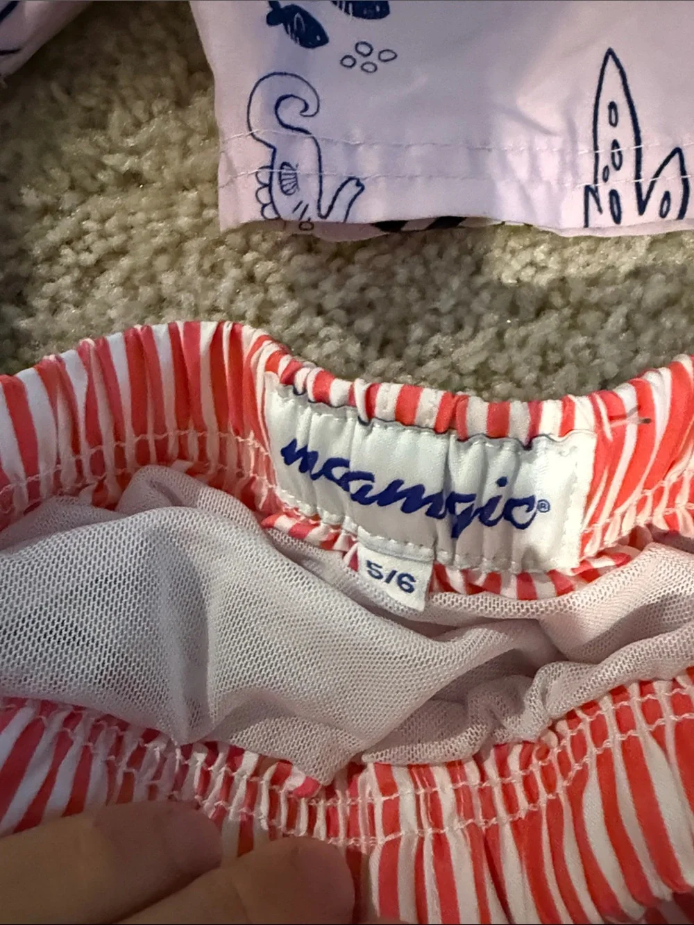 Boy swim trunk bundle size 5/6
